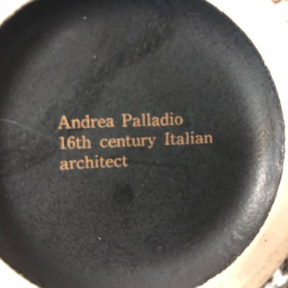 Andrea Palladio Black Bronze 16th Century Italian Architect Coffee Tea Mug - Picture 9 of 12